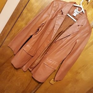 Woman's Genuine Lamb Leather Jacket  SZ  M